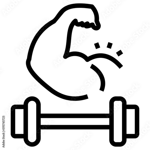 Weightlifter Avatar Vector 