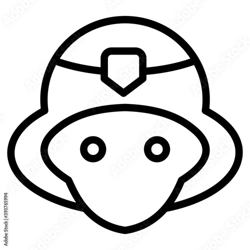 Rescuer Avatar Vector 