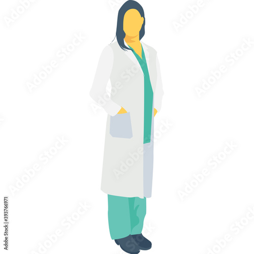 
Nurse Color Vector Icon

