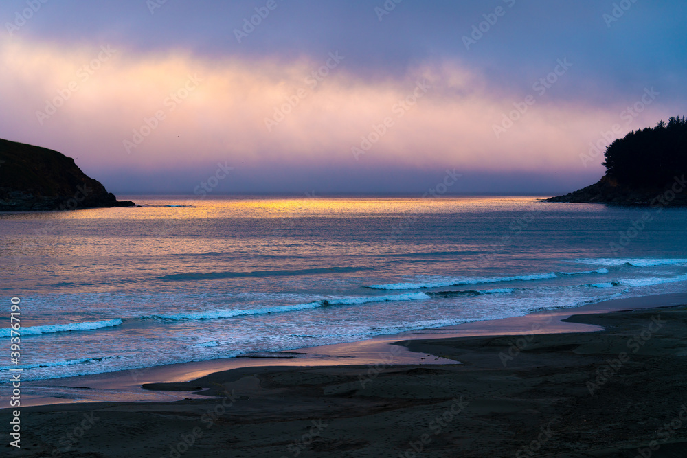 Fototapeta premium sunset on the beach