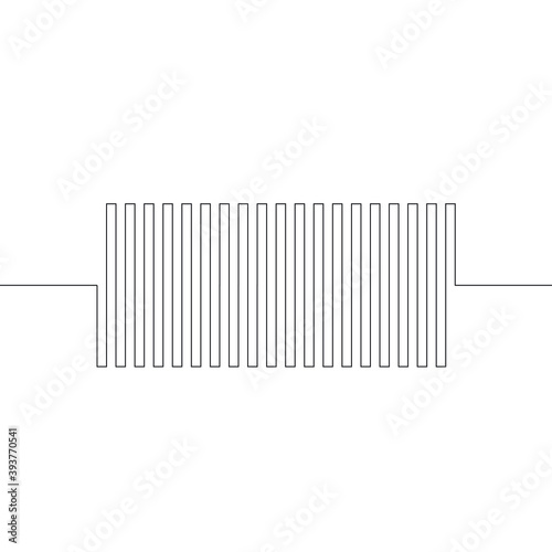 One Lines Design . Vector Background.Abstract Geometrical illustration.