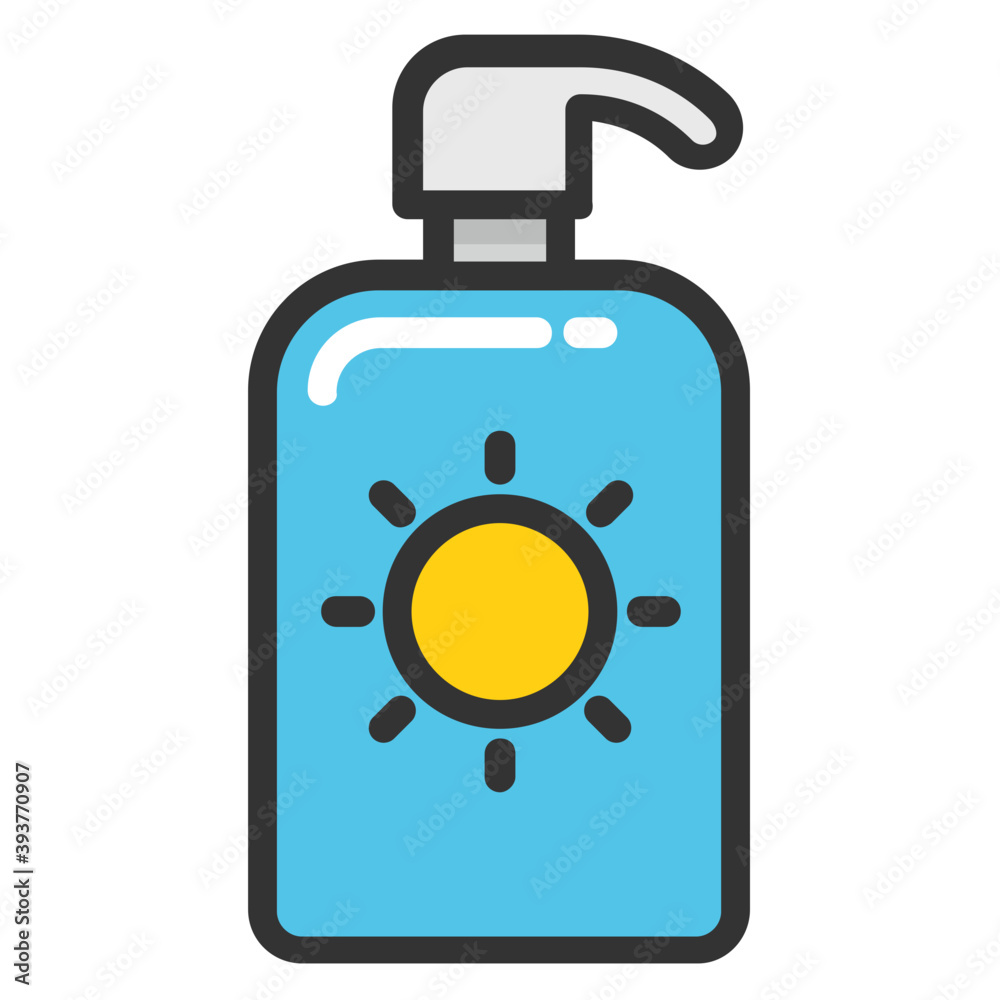 Sunblock Cream Vector Icon
Sunblock Cream Vector Icon