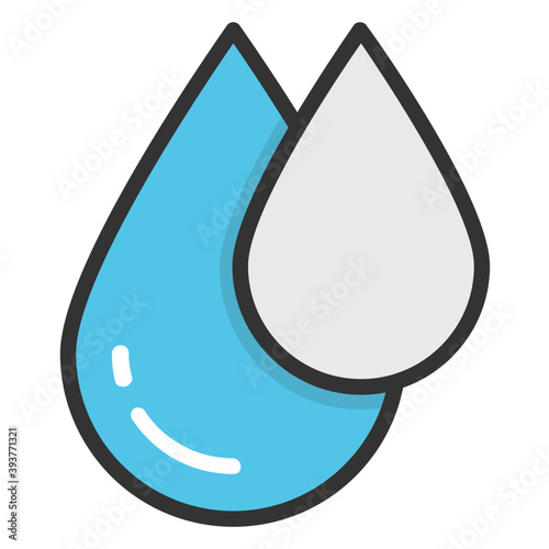
Drops Vector Icon
