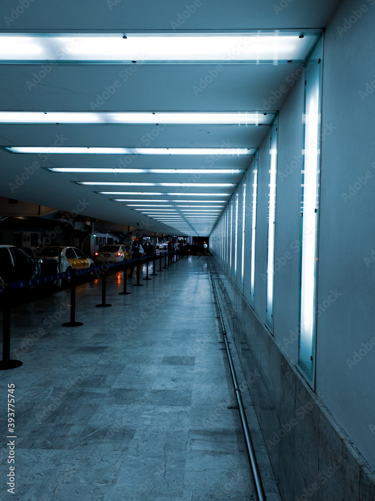 corridor in the airport