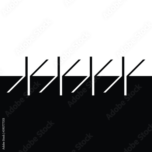 Abstract Hipster Negative space Logo . Letter x . Vector Arrow Design 