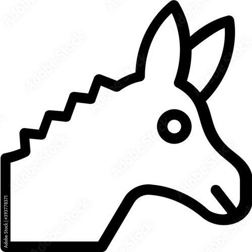 
Horse Vector Icon
