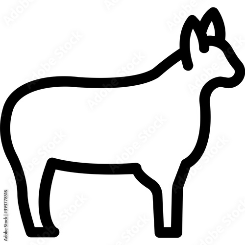 
Sheep Vector Icon
