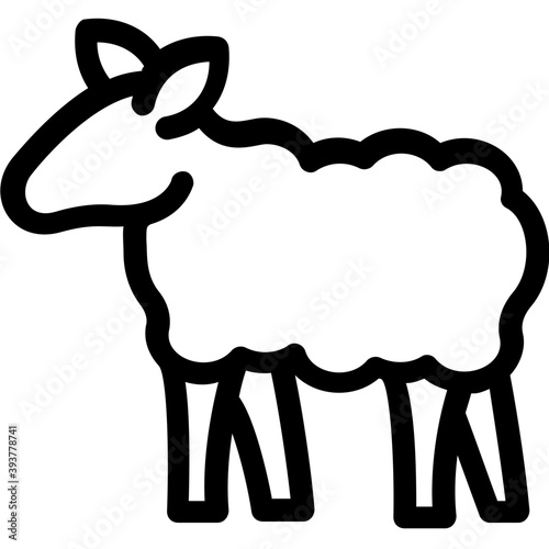 
Sheep Vector Icon
