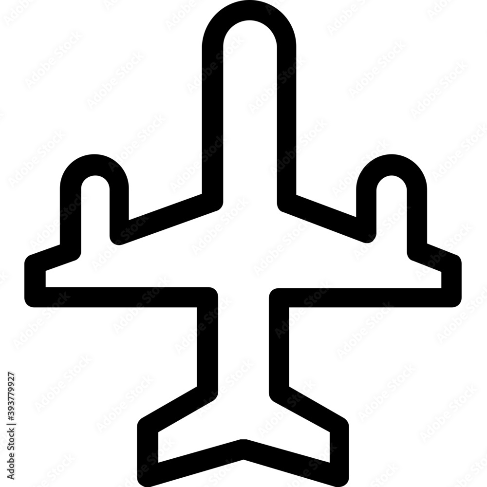 Airplane Vector Icon
Airplane Vector Icon