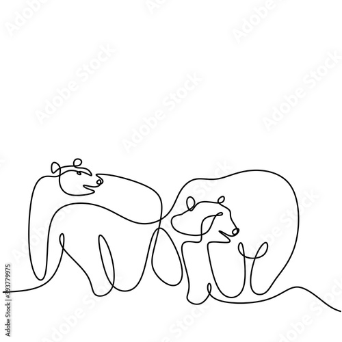 Single continuous one line ...