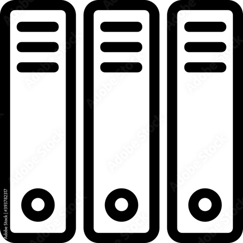 
File Folders Vector Icon
