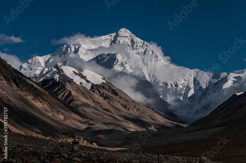 中国西藏日喀则珠穆朗玛峰