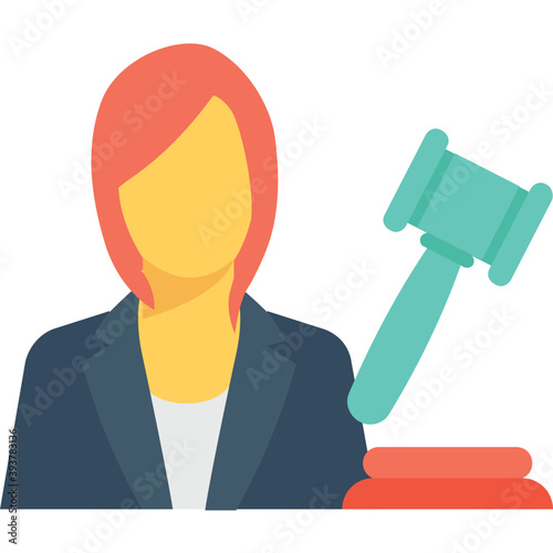 
Auction Colored Vector Icon
