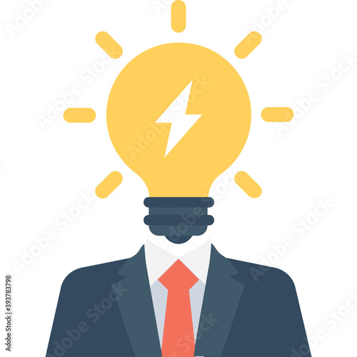 
Idea Colored Vector Icon
