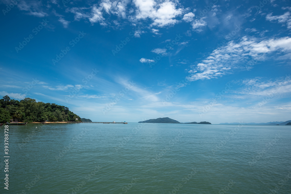 View of Koh Phayam island  in southern of Thailand