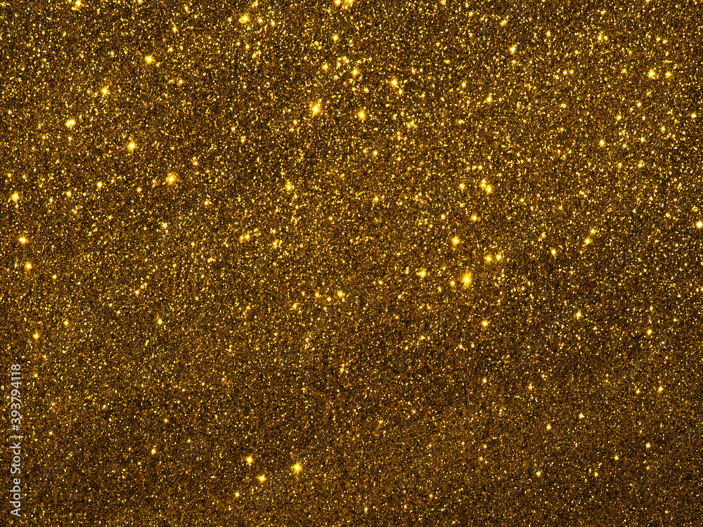 Golden abstract background for a holiday