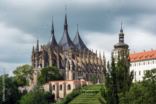 Cathedral of The Saint Barbora in Kutna Hora