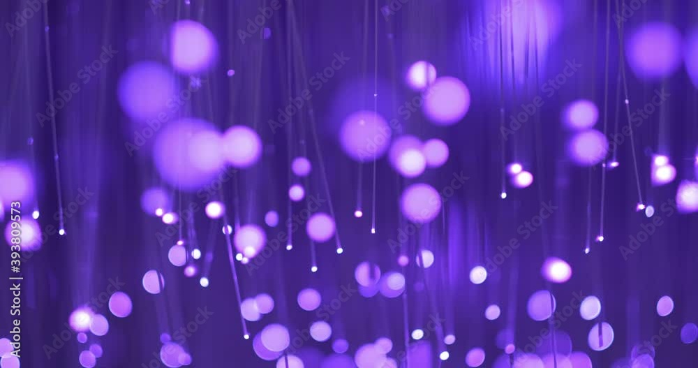 blurred beautiful purple bokeh background move in wind
