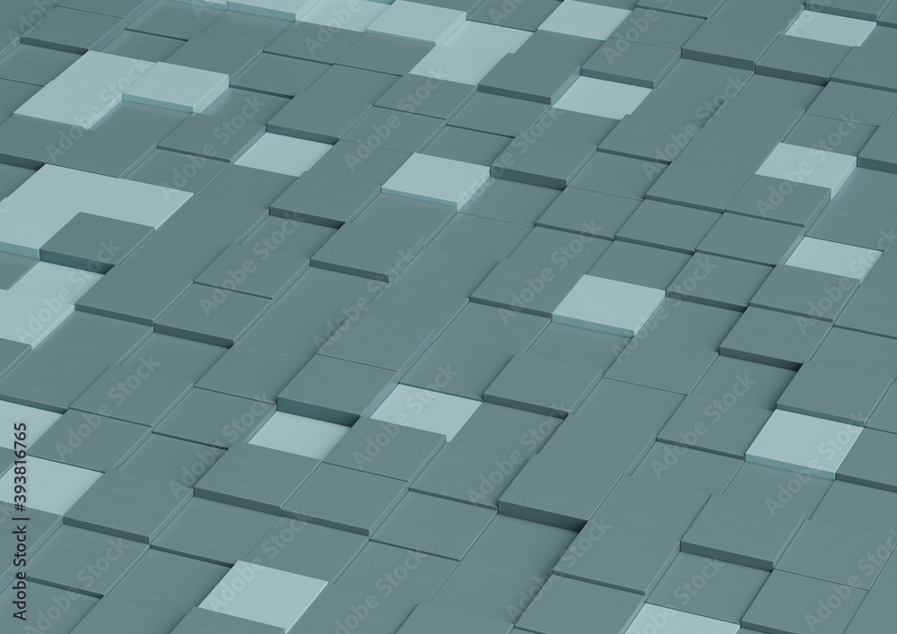 Abstract 3d render, composition, with light cyan, grey, white and lights blues colors. Geometric shapes. Abstract 3d render, composition, with light cyan, grey, white and lights blues colors. Geometric shapes.