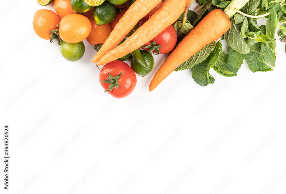 vegetables background and copy space vegetables background and copy space