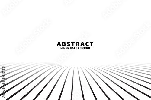 lines background in perspective going to horizon