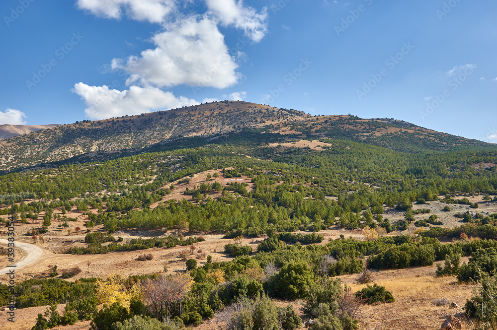 Denizli Province, rural landscape