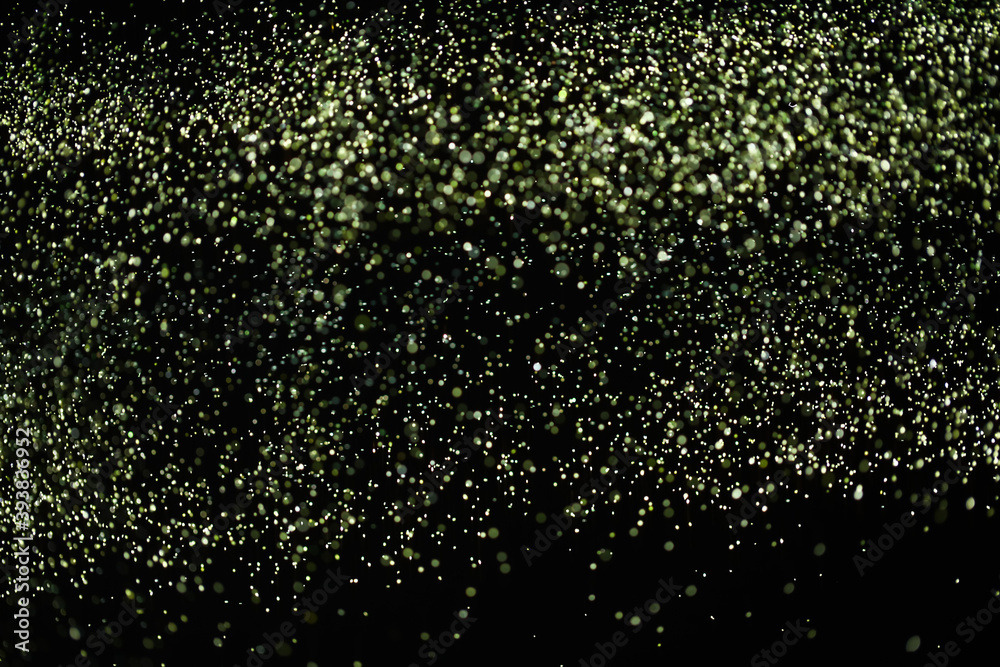 Dark abstract background with glitters