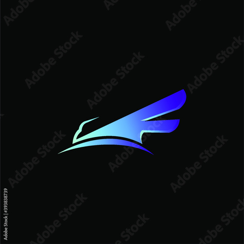 Free Download F Bird Logo - GFXLoad