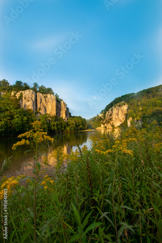 scenery at Danube Gorge (Weltenburg) photo