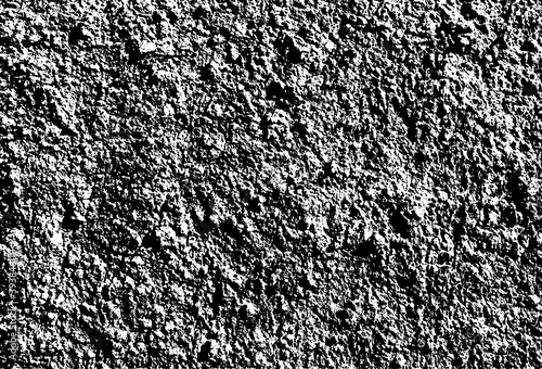Bumpy derelict crushing ground, massive dense arid layer. Black white cement fractured mortar, cracked rusty boulders. Grooved gully dirty pitted crust of rough rugged grunge broken chipped dried mass