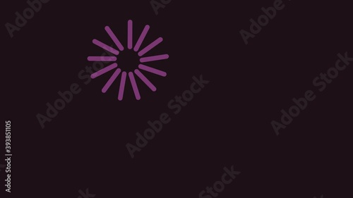 animated  multicolored firework vector. animated background with fireworks for advertising and social media. 