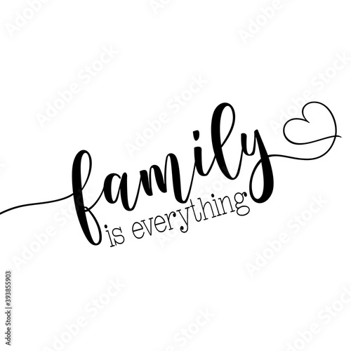Family is everything- calligraphy
Good for poster, home decor, greeting crad, and other gift design.