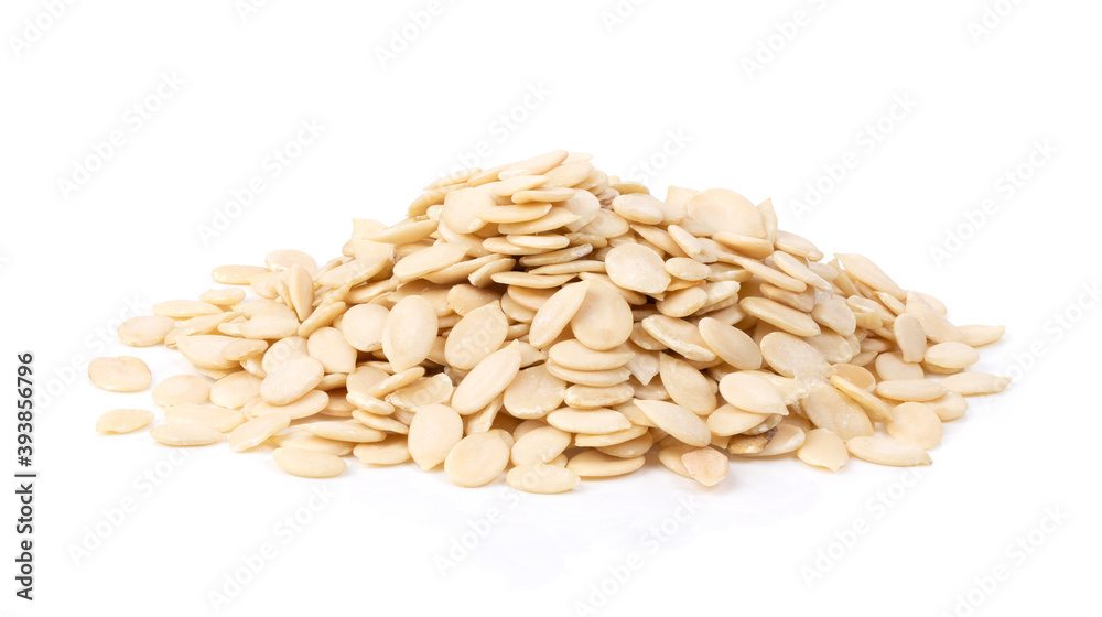 water melon seed on white background water melon seed on white background