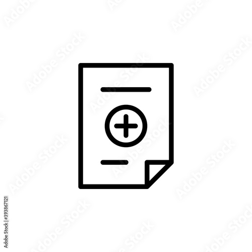Free Download Add file icon vector design - GFXLoad