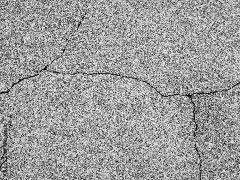 Obraz premium crack stone street floor texture