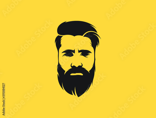 portrait of a man with beard