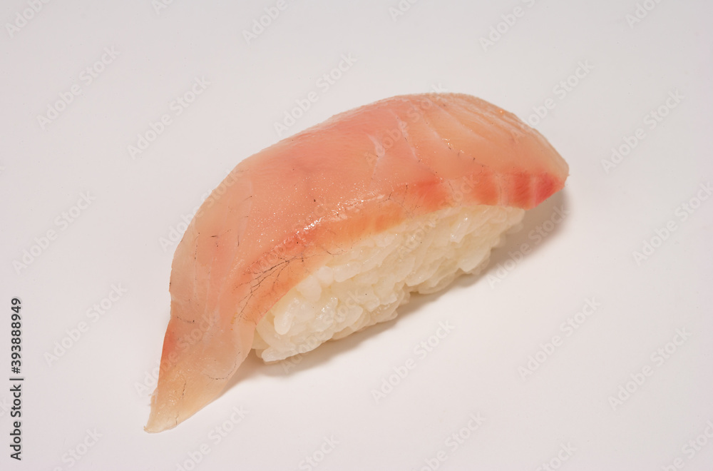 Far east food sushi isolated on white background