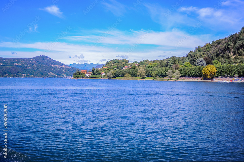 The largest of the lakes in Northern Italy, Lago Margiore washes the lands of Piedmont, Lombardy and Switzerland. There are many historical sites and resorts on its beautiful shores.     