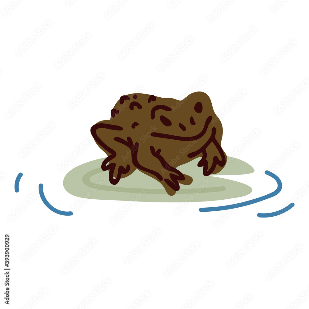 wildlife clipart and frog