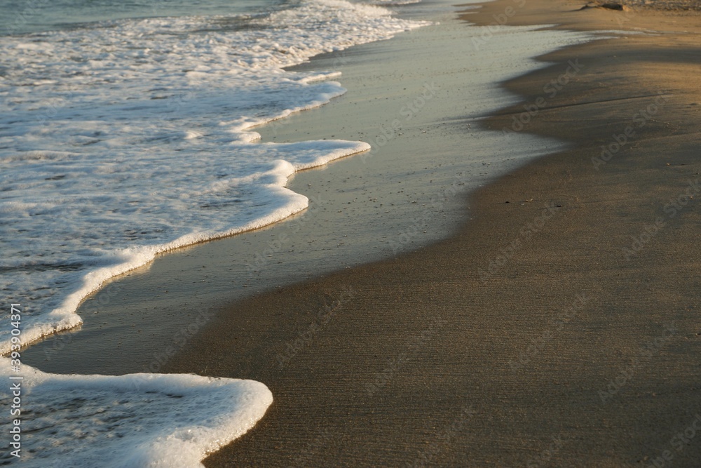 Seamless Beach Sand Surface Texture.
