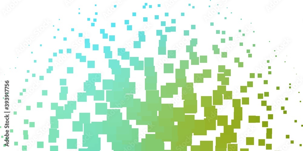 Light Blue, Green vector pattern in square style. Light Blue, Green vector pattern in square style.