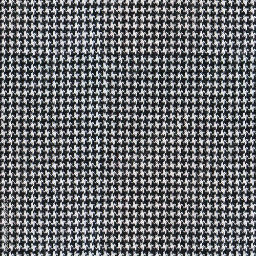 real fabric wool texture houndstooth tweed pattern