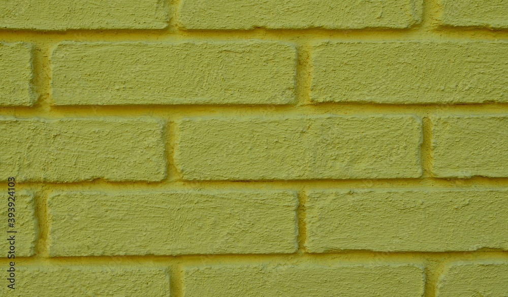 Obraz premium yellow brick wall