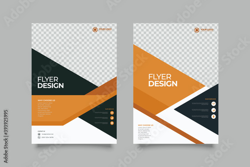 Creative and Clean abstract Business vector template for Brochure design, cover modern layout, poster, flyer in A4 for using personal or marketing purposes 