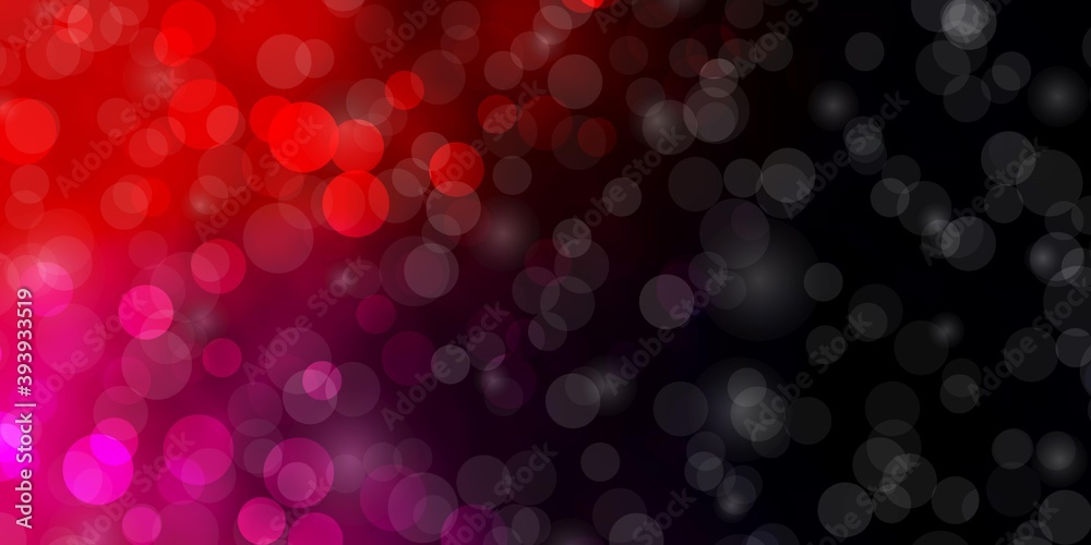 Dark Blue, Red vector layout with circles. Dark Blue, Red vector layout with circles.