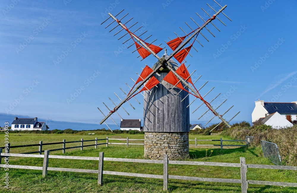 Φωτογραφία Moulin de Trouguer, Pointe du Raz, Cléden-Cap-Sizun, Bretagne, France