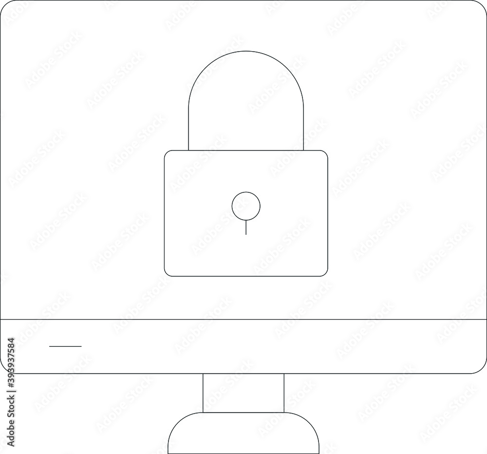 Fotografie Business & Technology line for lock  and private