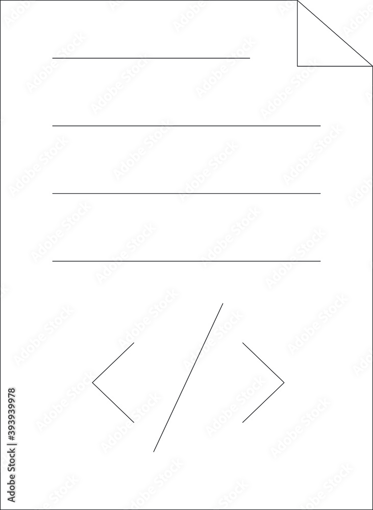 Business & Technology line for coding  and file