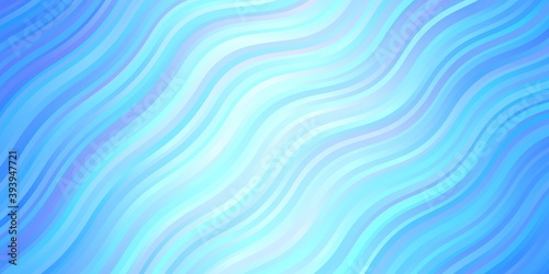 Light BLUE vector layout with curves.