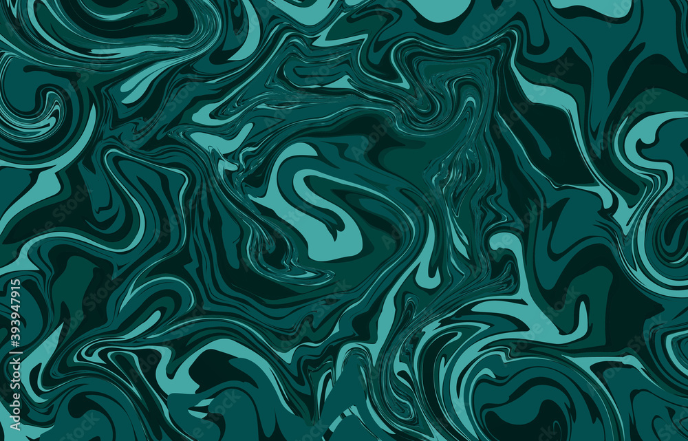 TWIRL ABSTRACT WITH TIDEWATER COLOR TWIRL ABSTRACT WITH TIDEWATER COLOR